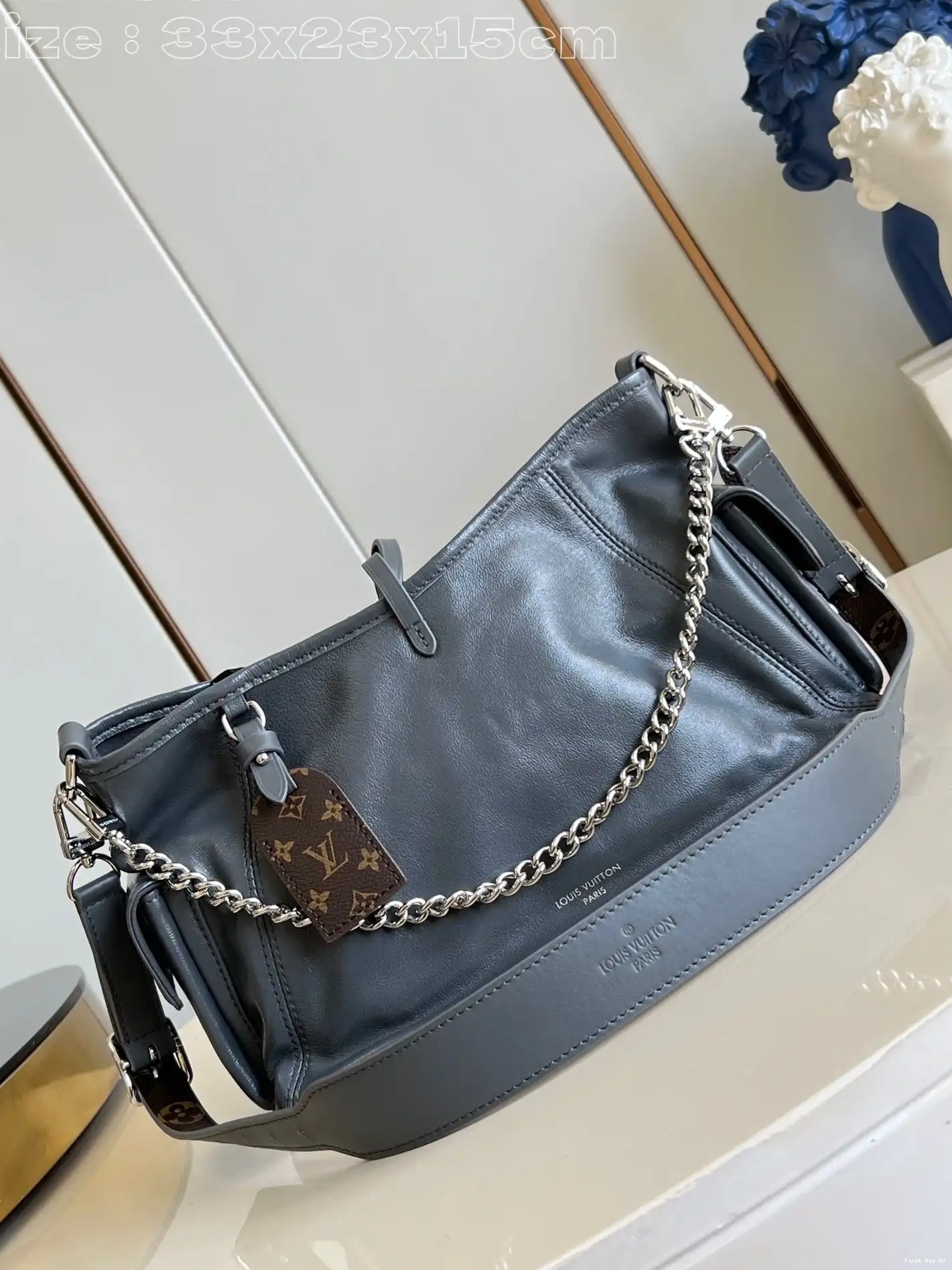 First bag Cargo -33.5 LOUIS CarryAll x 23x15cm VUITTON 0517